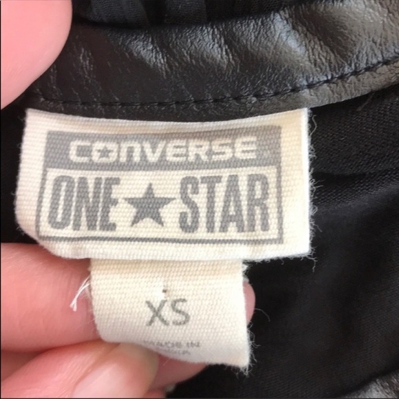 Converse One Star Black Two Layer Top - Picture 5 of 8